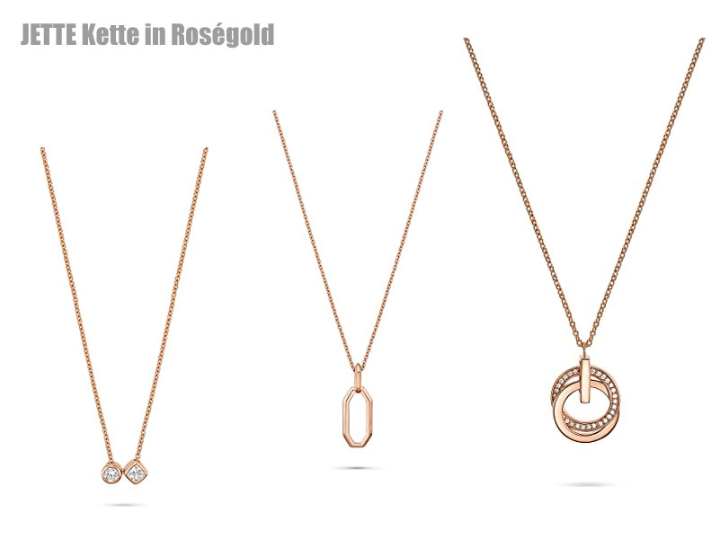 JETTE Kette aus Roségold