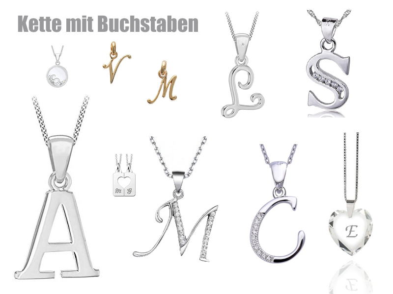 Kette mit Buchstaben