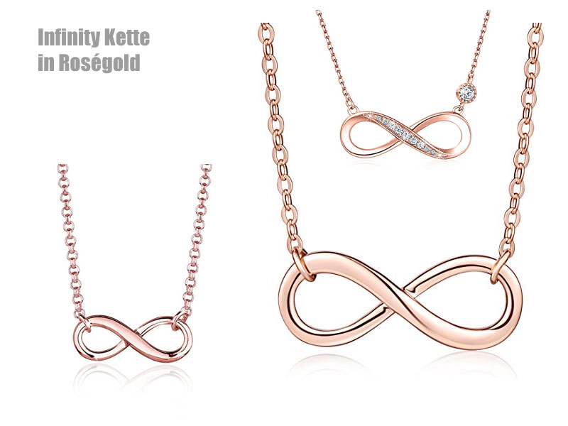 Infinity Rotgold Kette