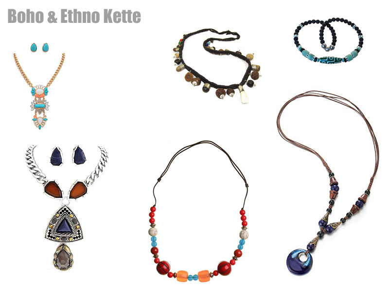 Statement Kette Boho