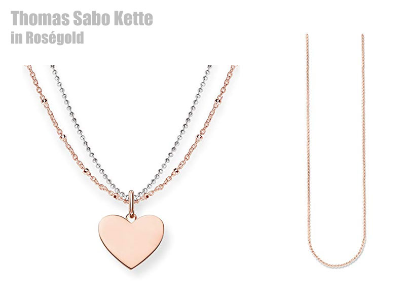 Thomas Sabo Roségold Kette