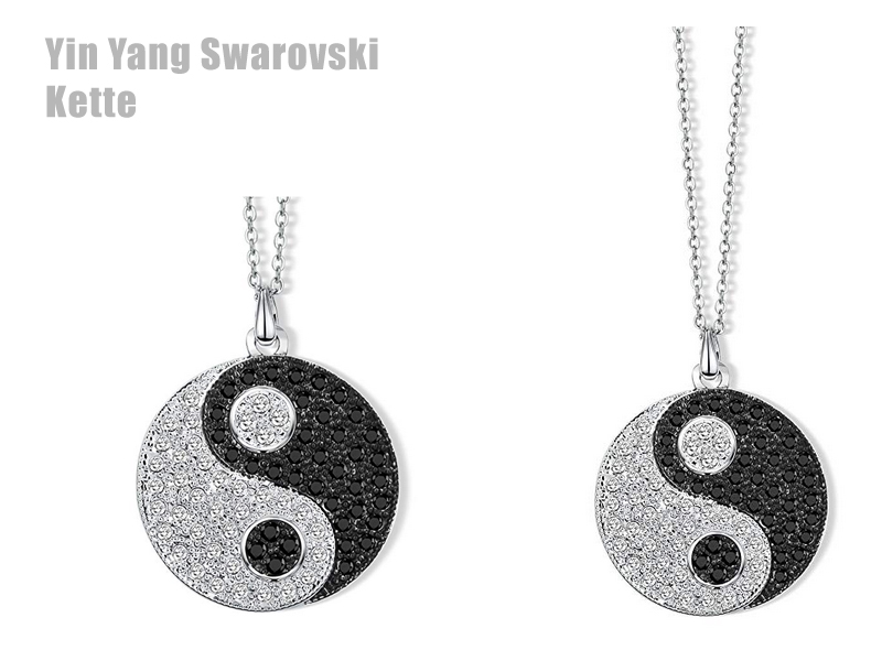 Yin Yang Kette zweiteilig